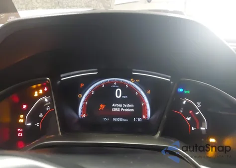 2019 Honda Civic Sport from USA, damaged, VIN 2HGFC2F86KH587735